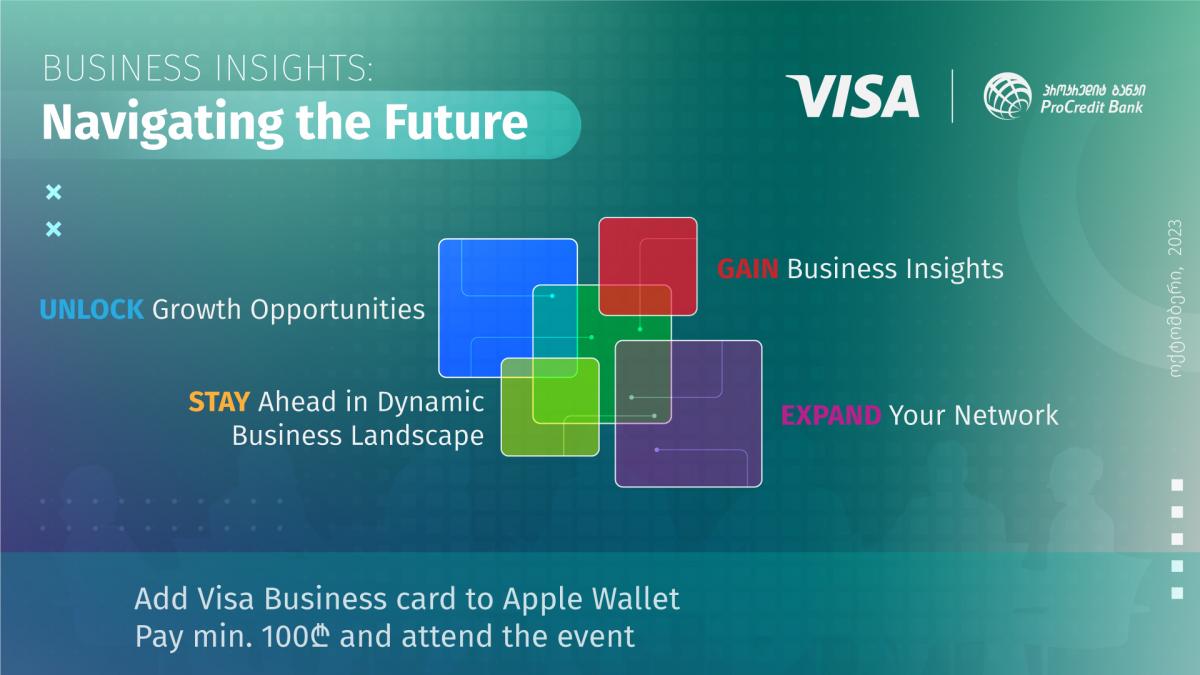 Visa Digital Wallet Campaign ProCredit Bank